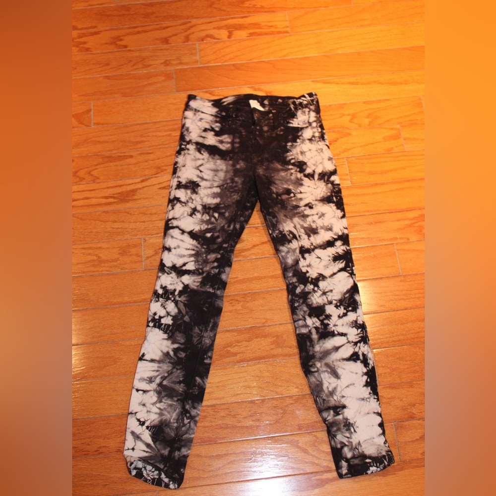 Ella Moss Monochrome Tie-Dye Pants